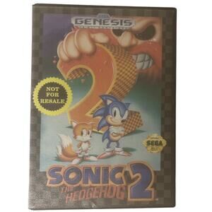 Sega Genesis Game Sonic The Hedgehog‎ 2 Complete In Box